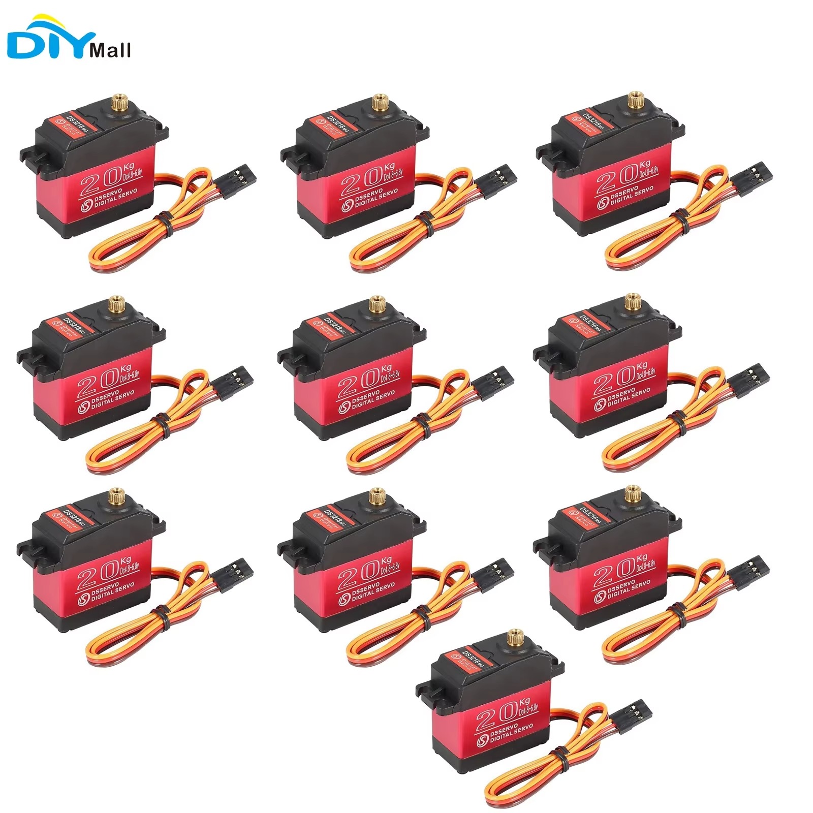 Rc Hobby Truck - 10PCS DS3218 Servo Digital de 20KG