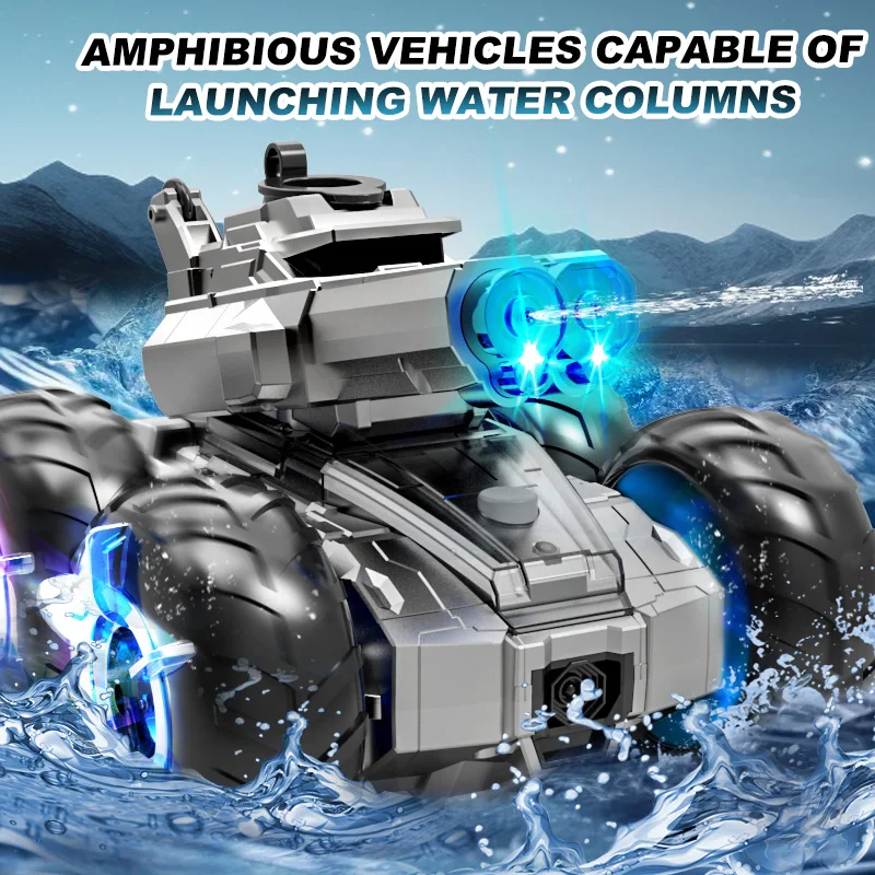 Tanque RC Anfibio de Doble Con - Rc Hobby Tech Bali reseña y precio