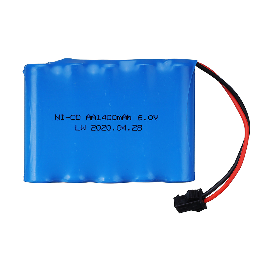 Batería NiCD de 6v y 1400mAh p - Rc Hobby Boat reseña y precio