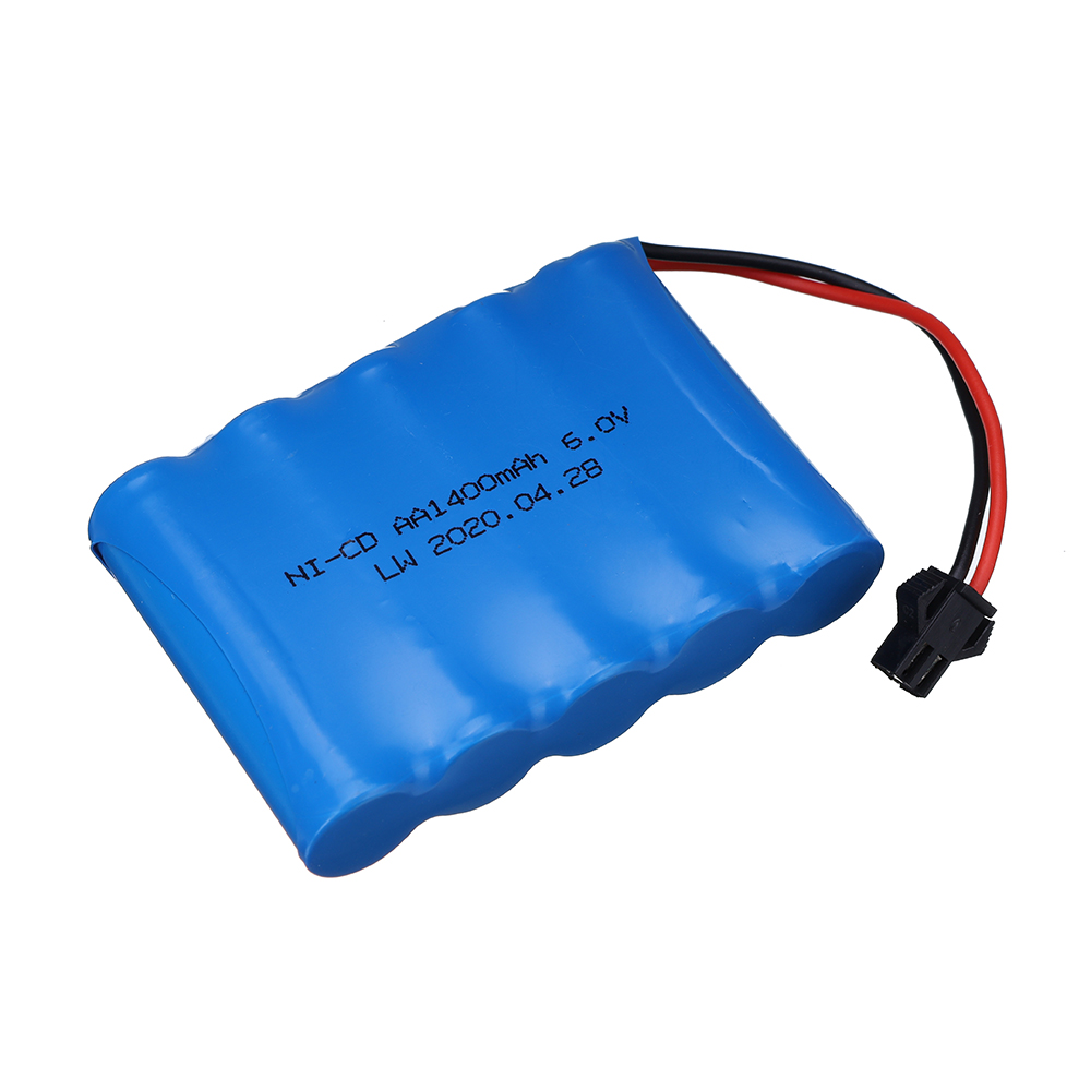 Batería NiCD de 6v y 1400mAh p - Rc Hobby Boat reseña y precio