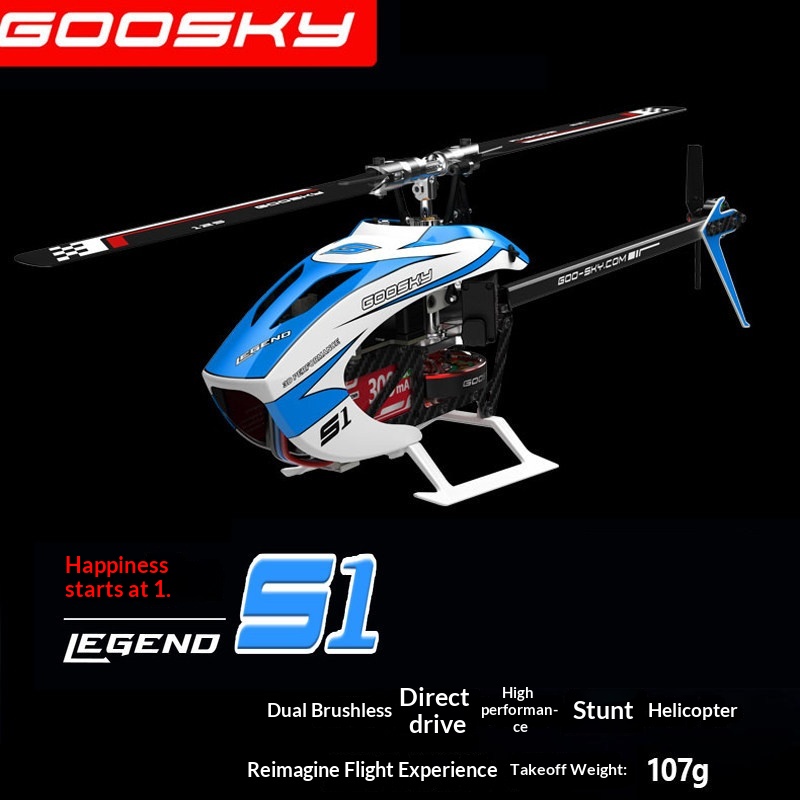 Helicóptero RC Goosky S1, Mode - Rc Hobby Direct reseña y precio