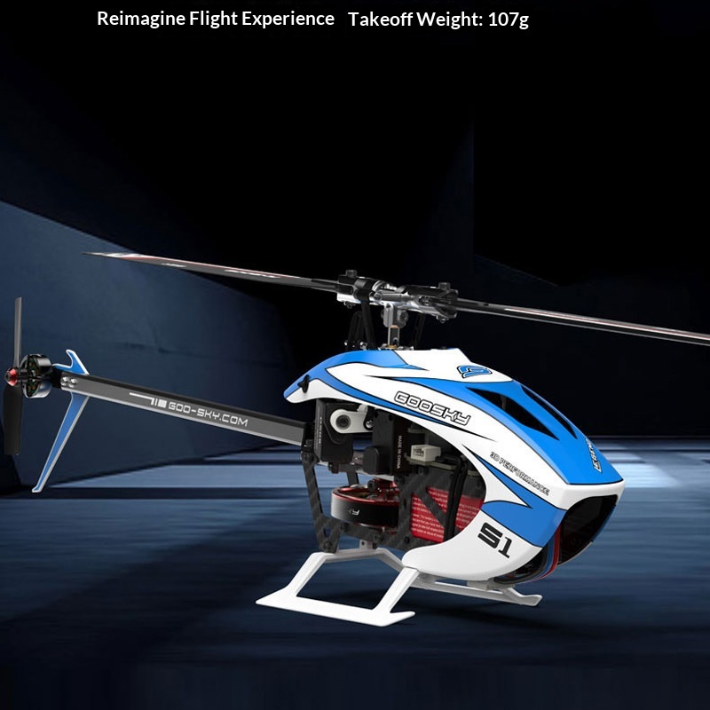 Helicóptero RC Goosky S1, Mode - Rc Hobby Direct reseña y precio