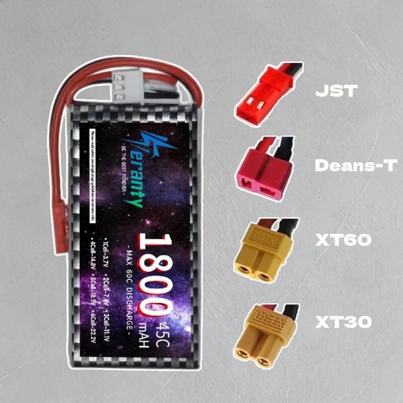 Batería Lipo TERANTY 2S 3S 4S  - Rc Hobby Truck reseña y precio
