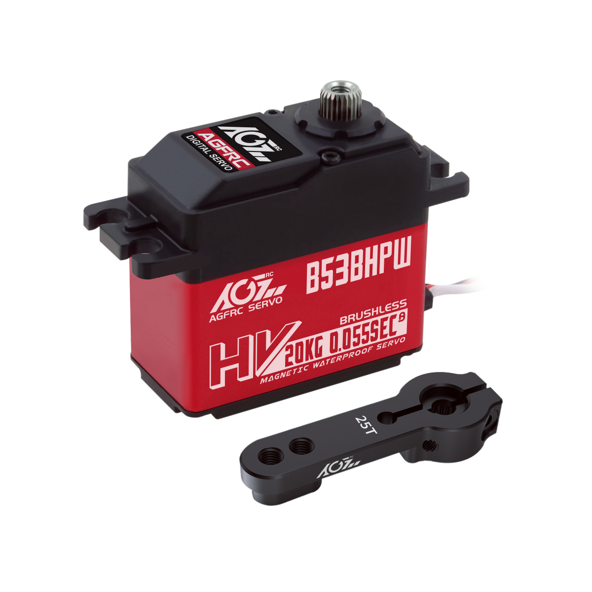 Servo AGFRC B53BHPW HV de Alta - Rc Hobby Truck reseña y precio